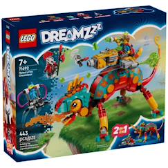 Jouet-Lego dreamzzz - le caméléon cracheur de feu de mateo - 71492