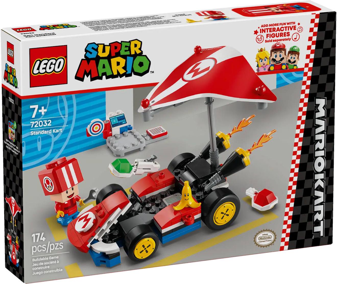 Lego Super Mario - Mario Kart - Kart Standard - 72032 Multicolore