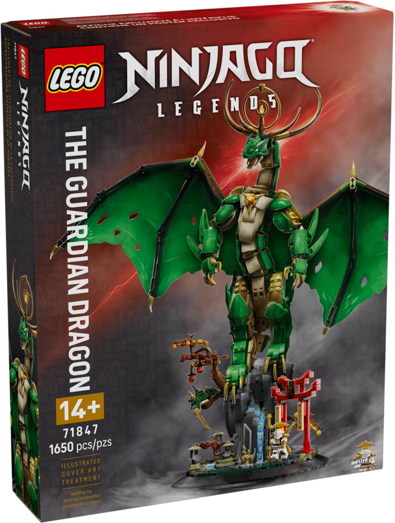 Lego Ninjago - Le Dragon Gardien - 71847 Multicolore