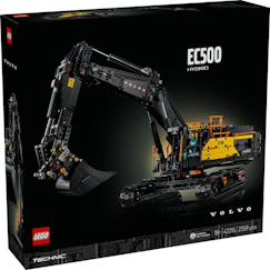 Jouet-Lego technic - pelleteuse volvo ec500 hybride - 42215