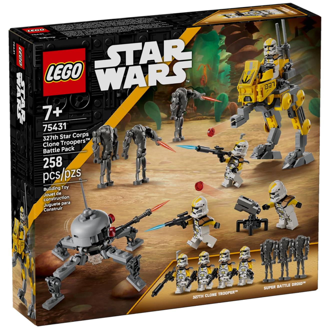 Lego Star Wars - Pack De Combat Du 327ème Corps D'armée - 75431 Multicolore