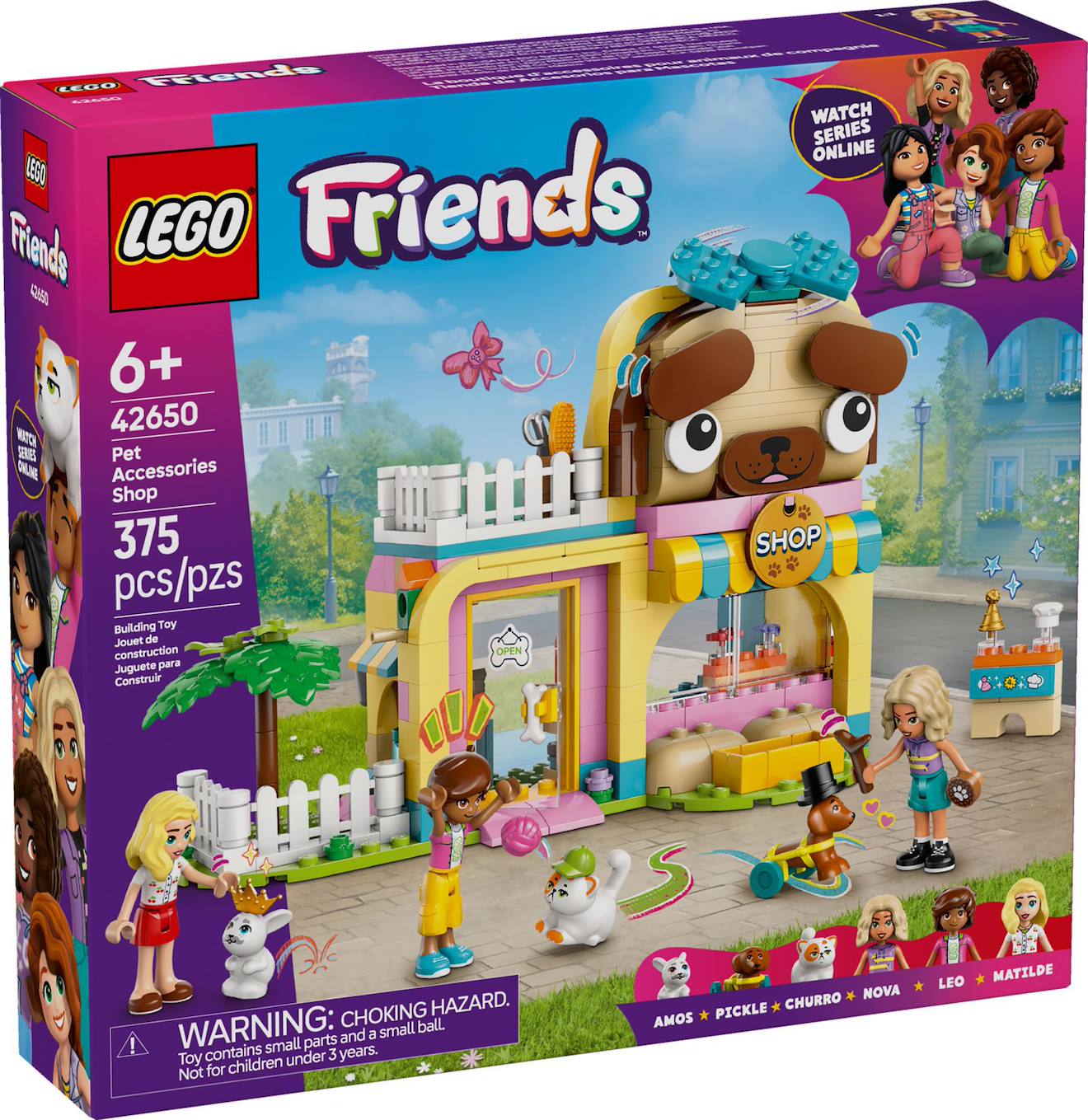 Lego Friends - Boutique D'accessoires Pour Animaux De Compagnie - 42650 Multicolore Lego Friends - Boutique D'accessoires Pour Animaux De Compagnie - 42650 Multicolore