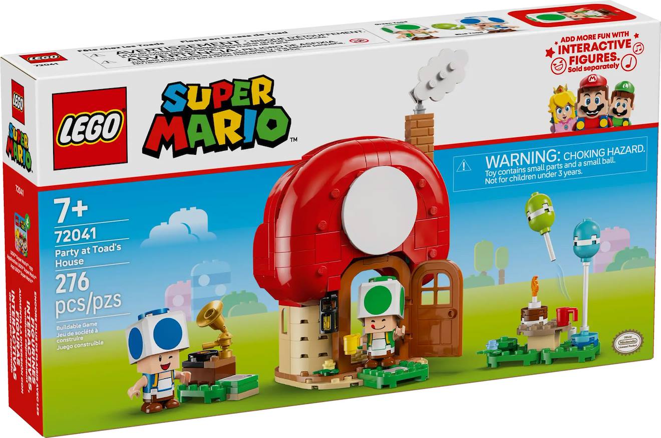 Lego Super Mario - Fête Chez Les Toads - 72041 Multicolore