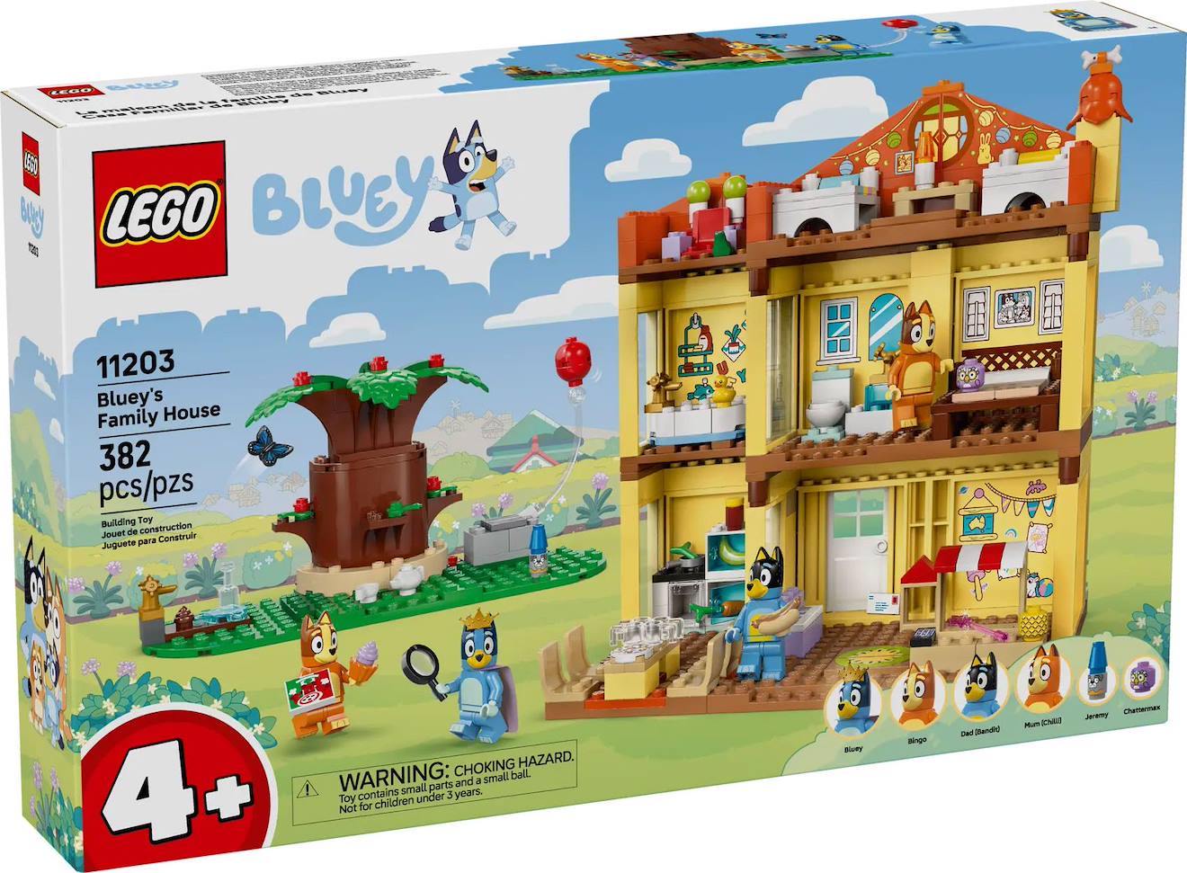 Lego Bluey - La Maison De Famille De Bluey - 11203 Multicolore