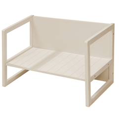 Chambre et rangement-Chambre-Bureau, table-Table convertible en banc évolutif à 2 hauteurs d'assise