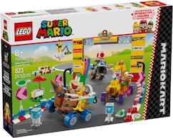 Jouet-Lego super mario - mario kart - bébé peach et ensemble de grand prix - 72036