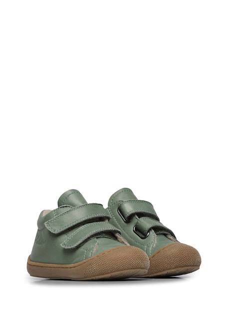 Chaussures premiers pas en cuir doublés en laine cocoon vl Anthracite-+Bleu foncé-+Cognac-+Gris tourterelle-+Marron foncé-+Rose antique-+Rouge foncé-+Sage- 37 - vertbaudet enfant 
