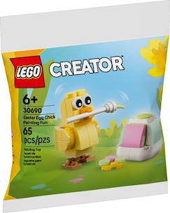 Jouet-Lego Creator 30690 - le poussin peignant un oeuf de pâques