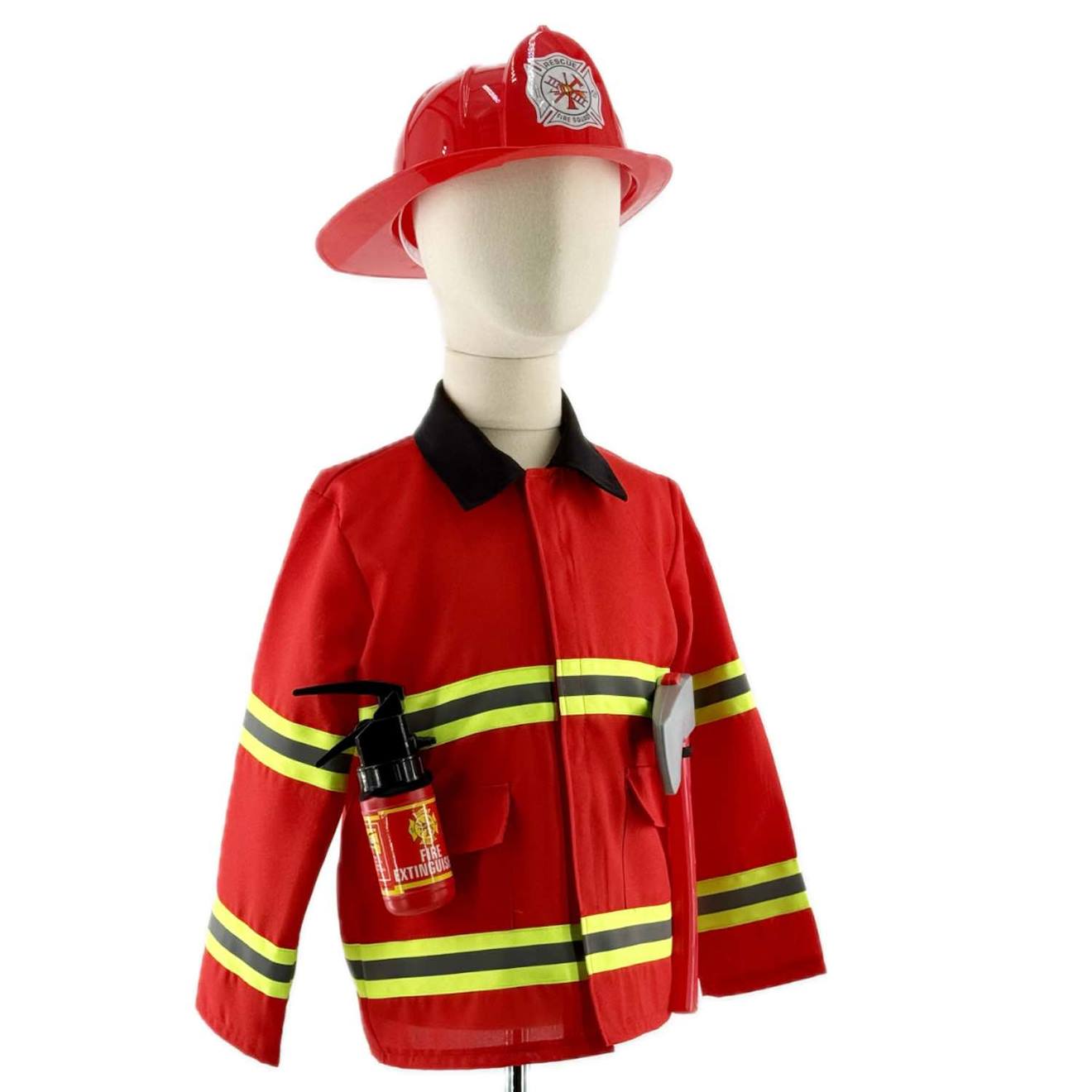 Déguisement Enfant – Pompier Rouge