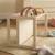 Table convertible en banc évolutif à 2 hauteurs d'assise Beige+Blanc+Gris 3 - vertbaudet enfant 