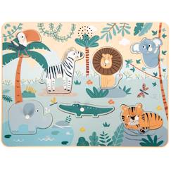 Jouet-Puzzle sonore safari