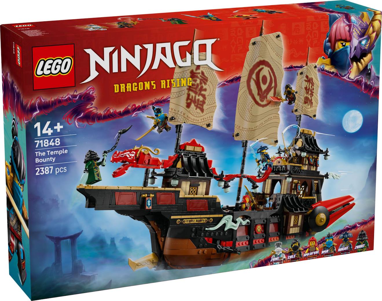Lego Ninjago - The Temple Bounty - 71848 Multicolore