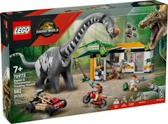 -Lego jurassic world - la poursuite du vélociraptor et du titanosaure - 76973