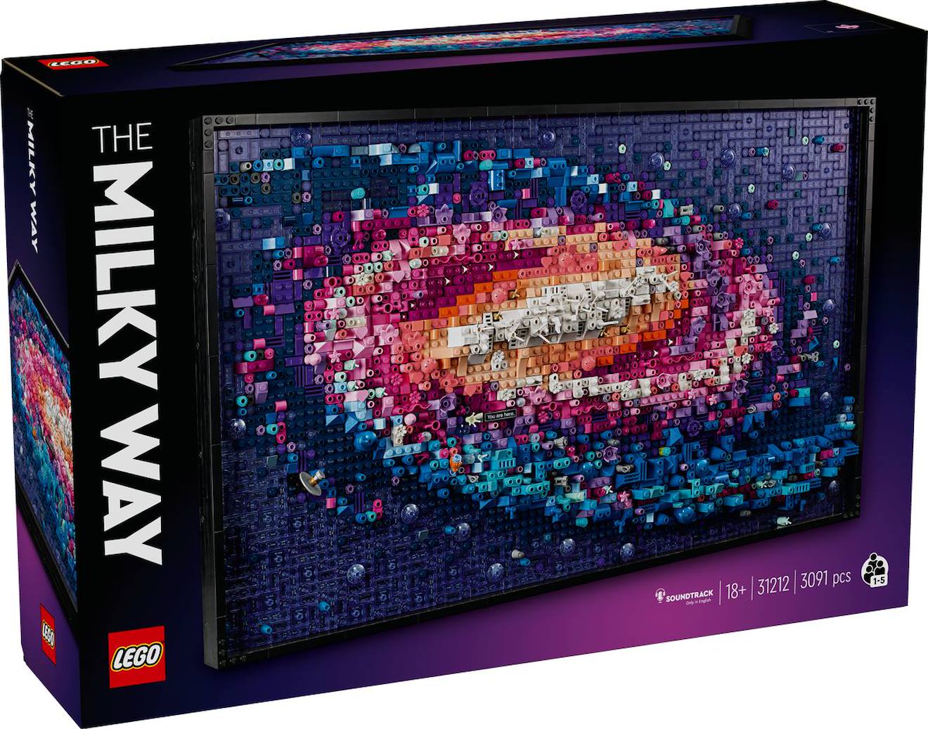 Lego Art - La Voie Lactée - 31212 Multicolore