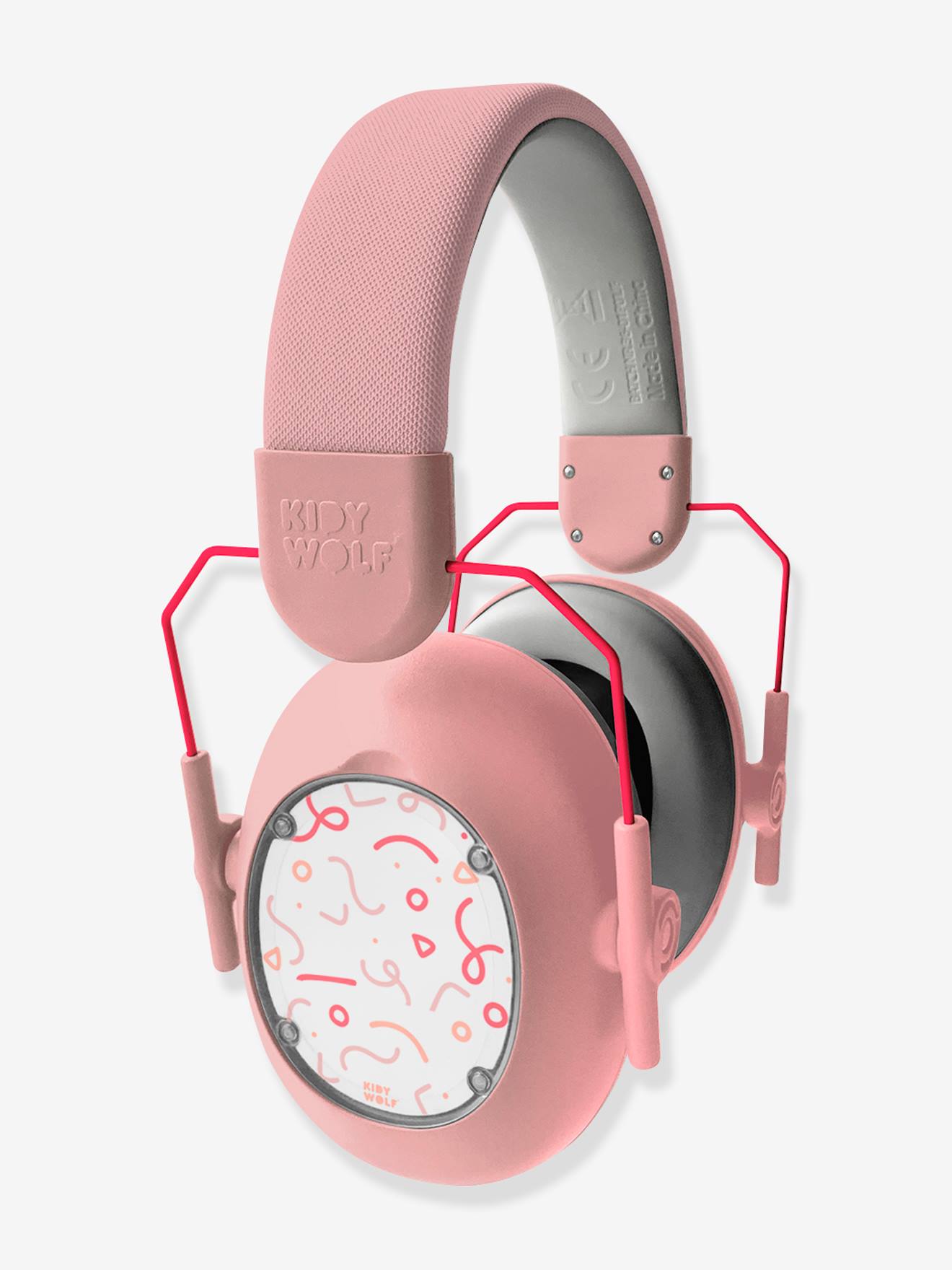 Casque antibruit Kidynoise - rose