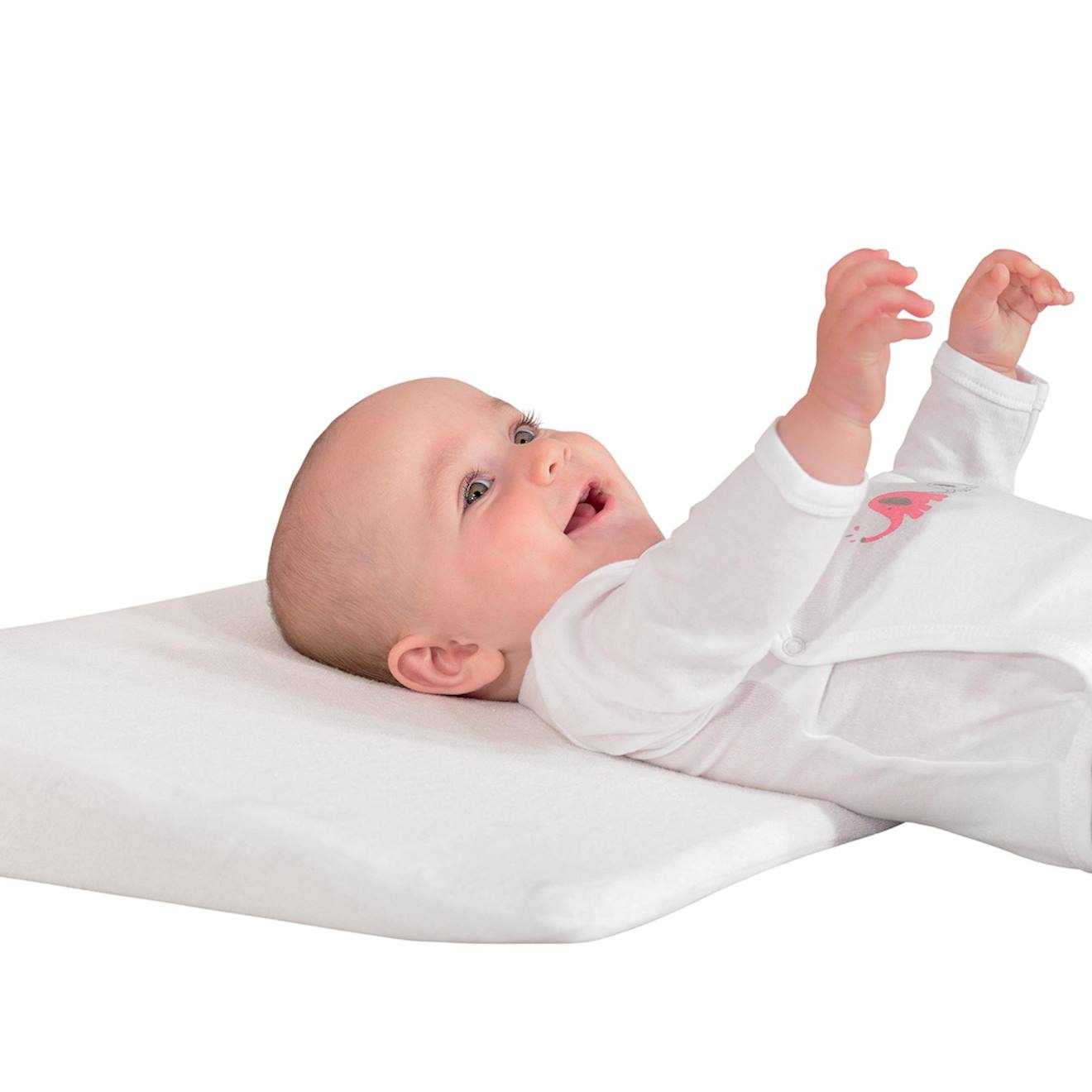 Plan Inclinté Lit Bébé Blanc (Trois Kilos Sept) - Image 2