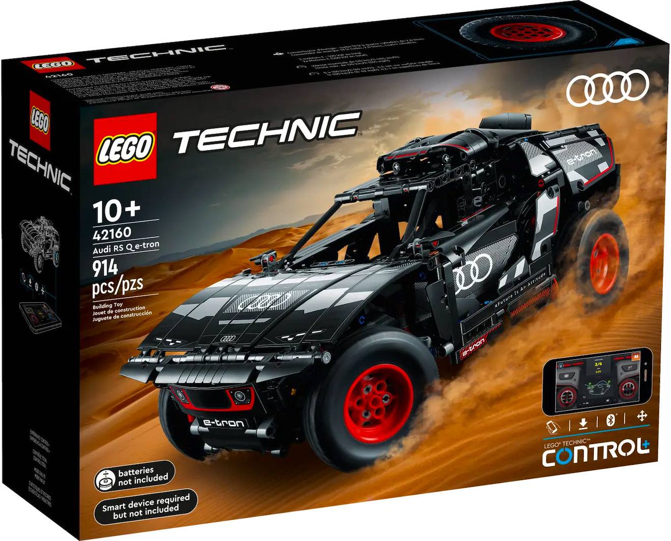 Lego Technic - Audi Rs Q E-tron - 42160 Multicolore