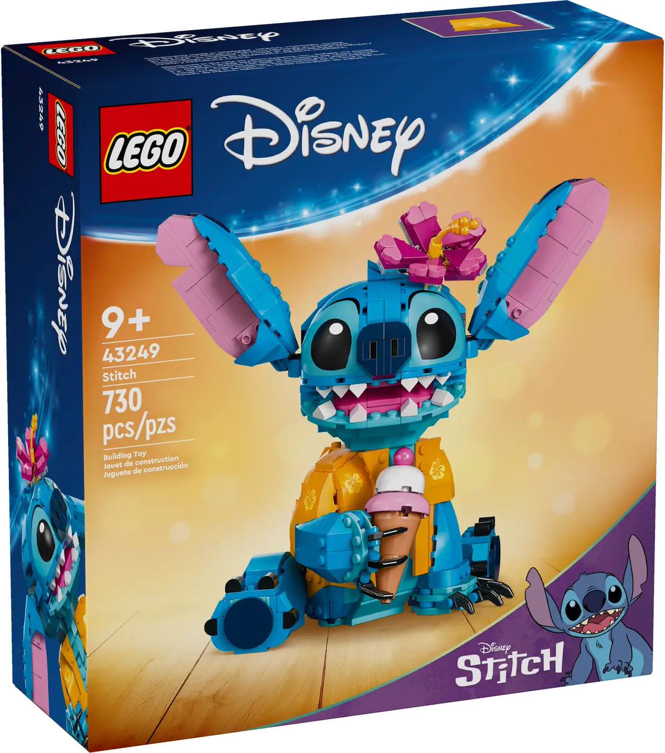 Lego disney - stitch - 43249 multicolore