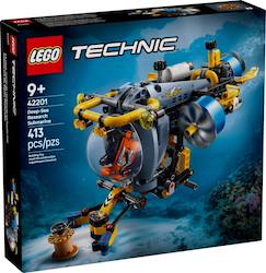 Jouet-Jeux d'imagination-Lego technic - le sous-marin de recherche en haute mer - 42201