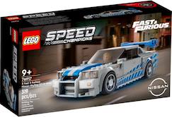 Jouet-Jeux d'imagination-Lego speed champions - nissan skyline gt-r (r34) 2 fast 2 furious - 76917