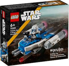 Jouet-Jeux d'imagination-Lego star wars - le microfighter y-wing du capitaine rex - 75391