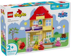 Jouet-Jeux d'imagination-Lego duplo - la fête d'anniversaire chez peppa pig - 10433