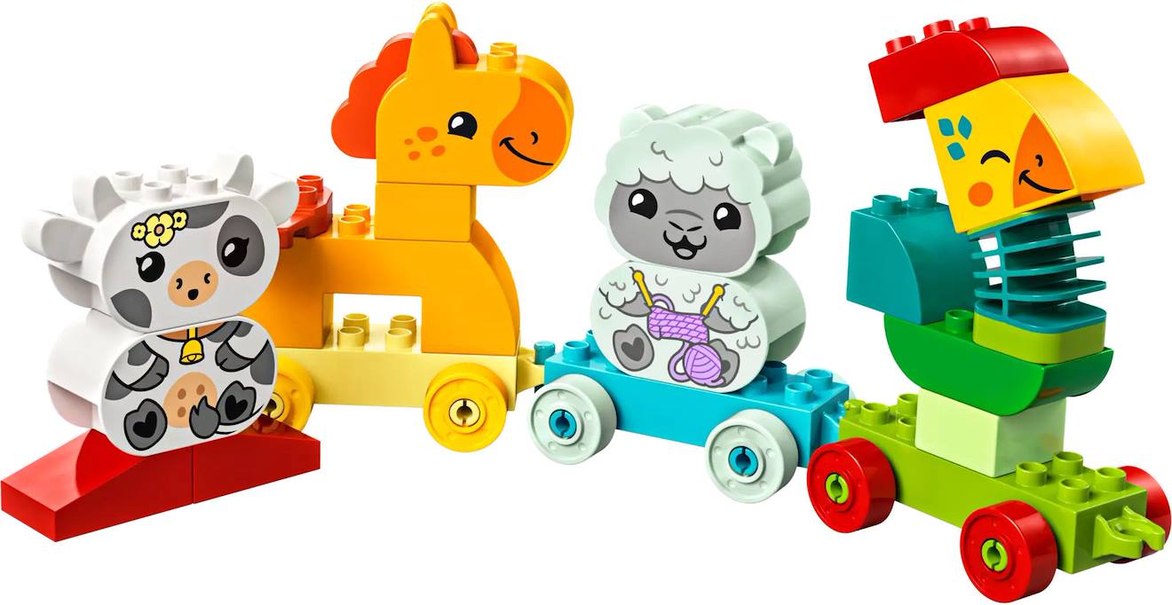 Lego Duplo - Le Train Des Animaux - 10412 Multicolore (Lego) - Image 2