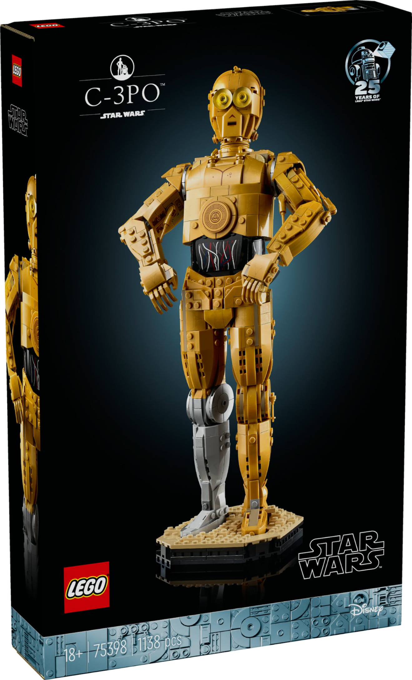 Lego Star Wars - C-3po Figurine De Droïde À Construire - 75398 Multicolore