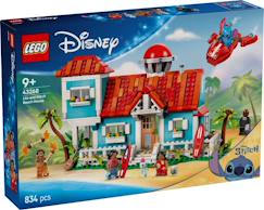 Jouet-Jeux d'imagination-Jeux de construction-Lego disney - la maison sur la plage de lilo et stitch - 43268