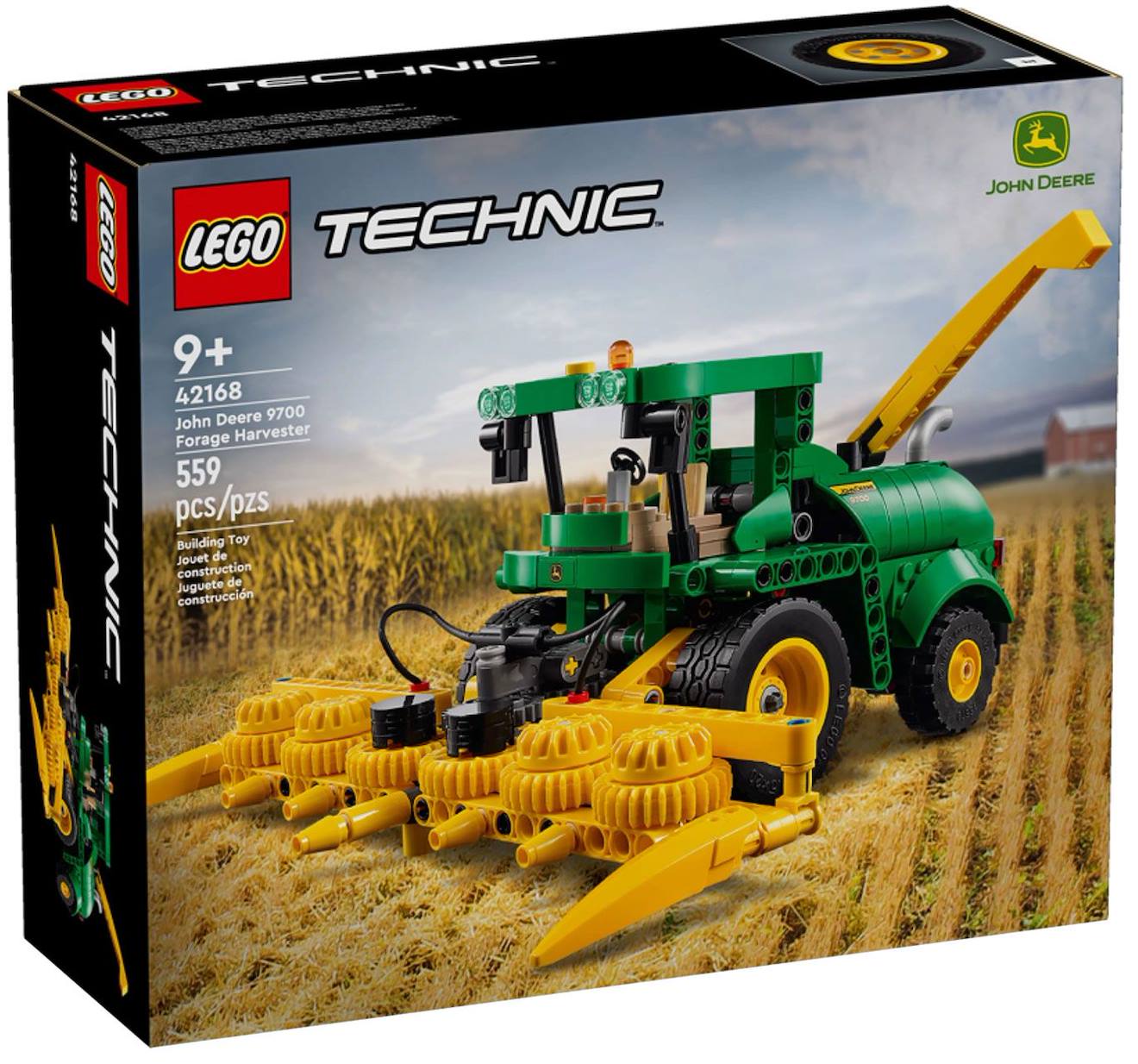 Lego Technic - John Deere 9700 Forage Harvester - 42168 Multicolore