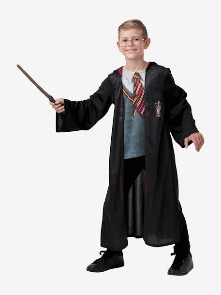 Déguisement Harry Potter avec lunettes et baguette RUBIES noir/rouge 1 - vertbaudet enfant 