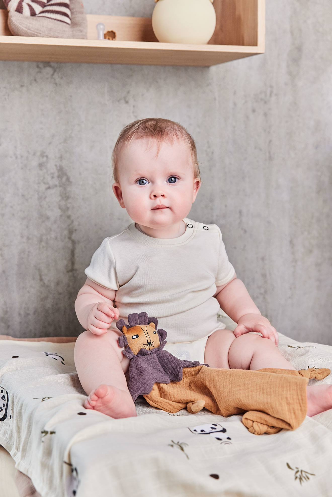 Doudou En Coton Biologique Marron (Oyoy Mini) - Image 2