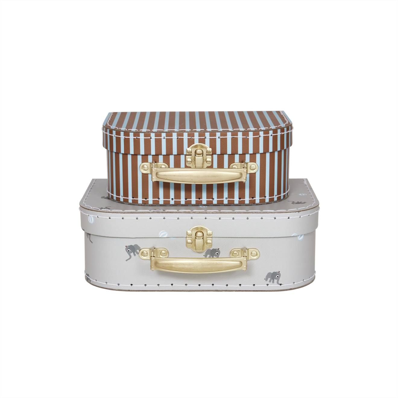 Valise En Carton Bleu