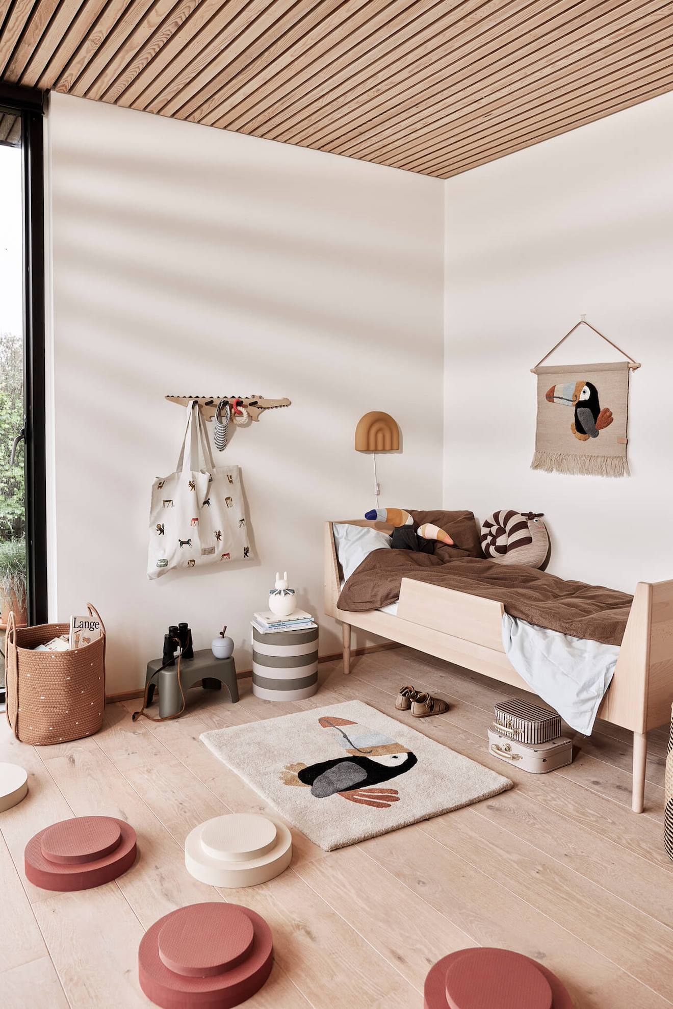 Tabouret En Bambou Vert (Oyoy Mini) - Image 2