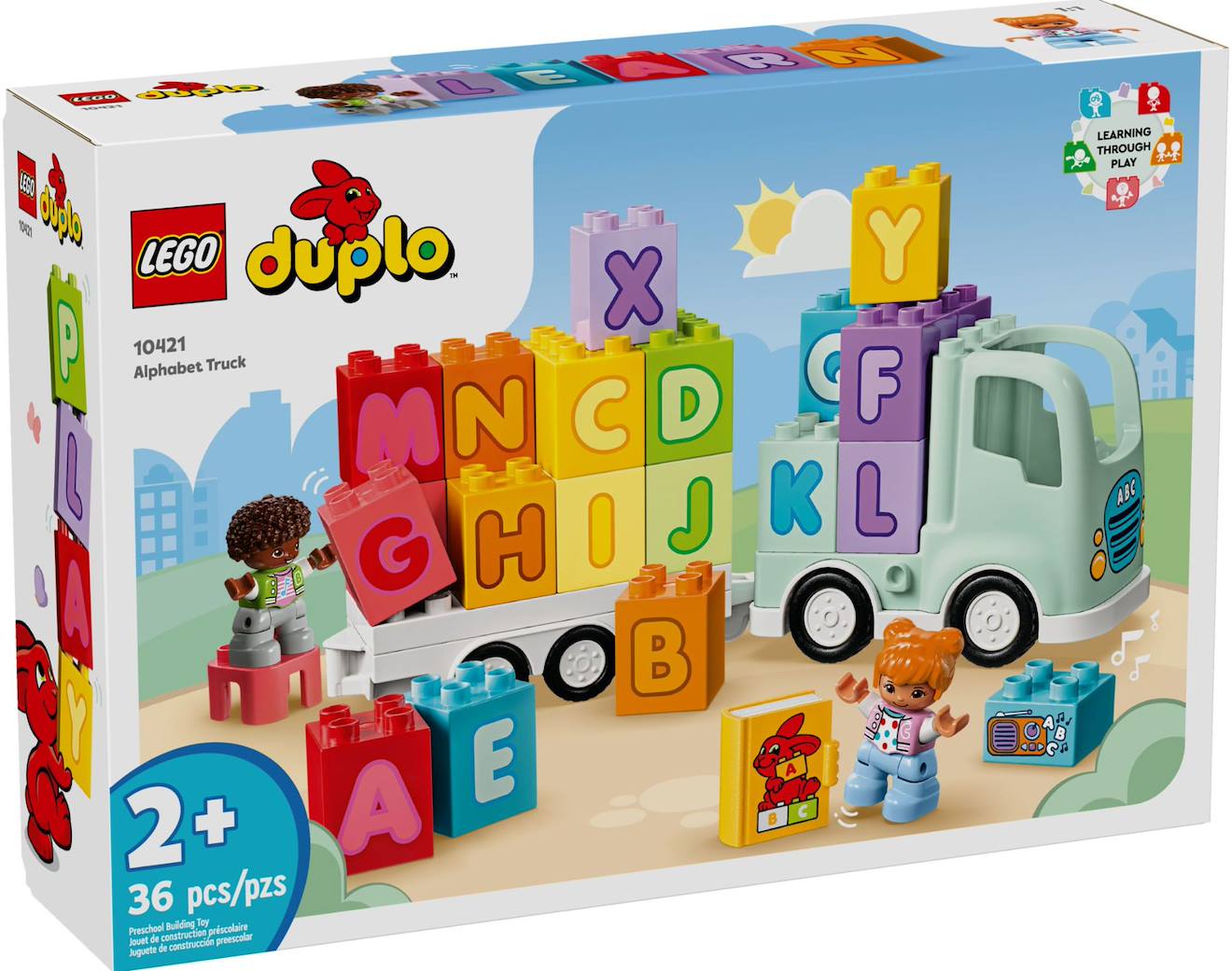 Lego Duplo 10421 - Le Camion De L'alphabet Multicolore