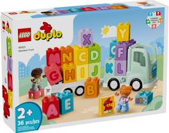 Jouet-Jeux d'imagination-Lego Duplo 10421 - le camion de l'alphabet