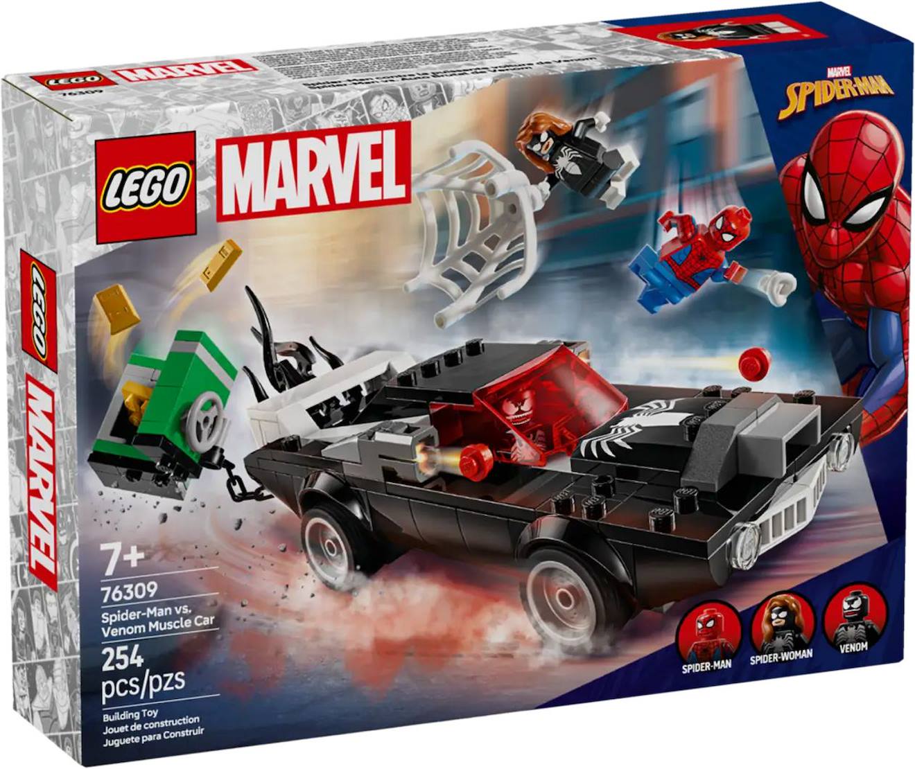 Lego Marvel - Spider-man Contre Le Bolide De Venom - 76309 Multicolore