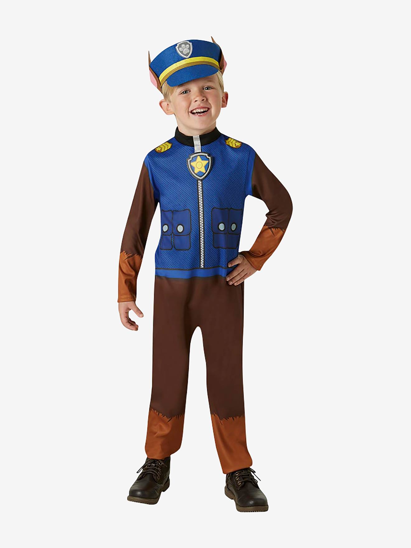 Déguisement Chase Pat' Patrouille Rubies Bleu/marron
