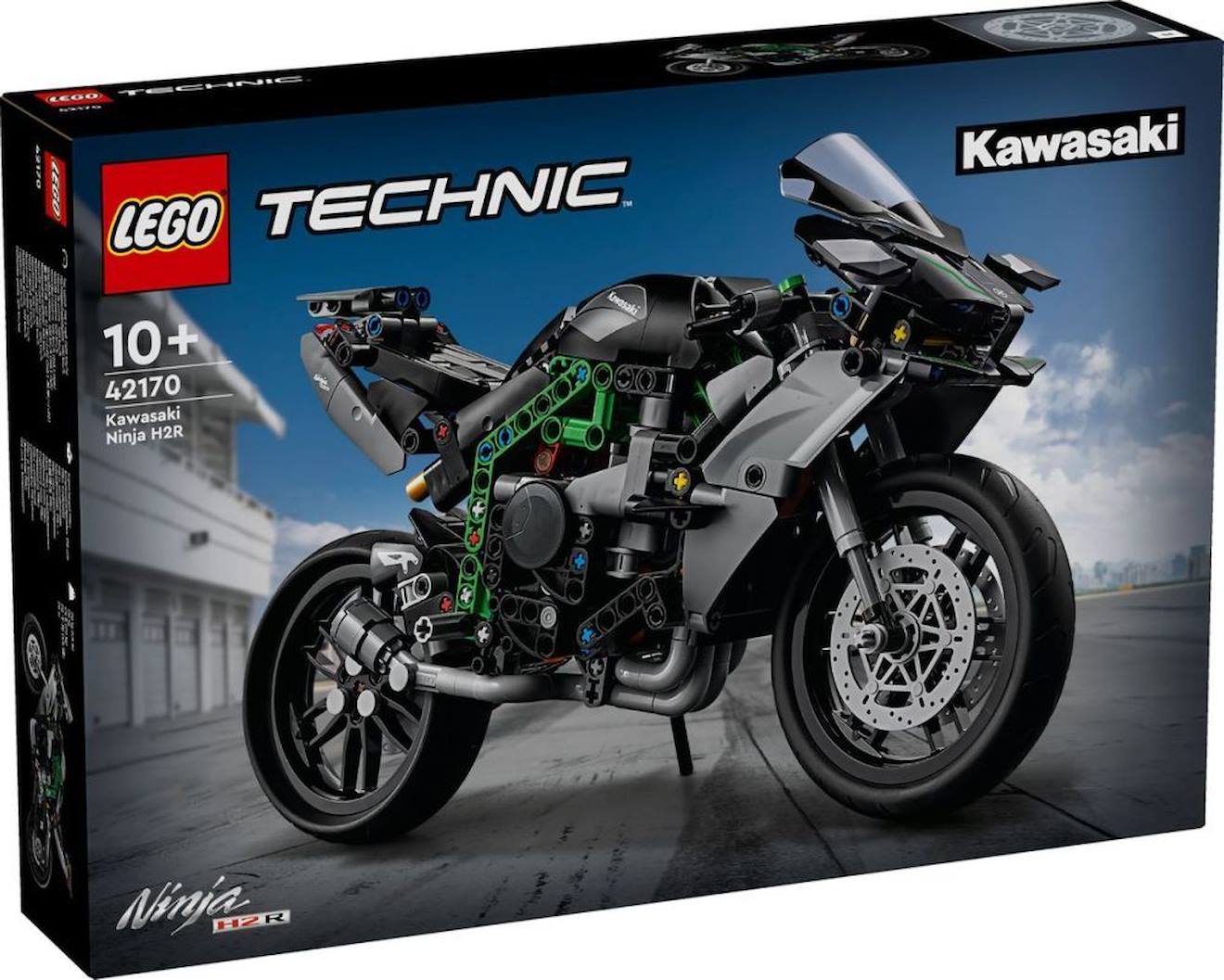 Lego technic - la moto kawasaki ninja h2r - 42170 multicolore
