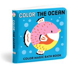 Jouet-Premier âge-Jouets de bain-Livre de bain - colorer l'ocean