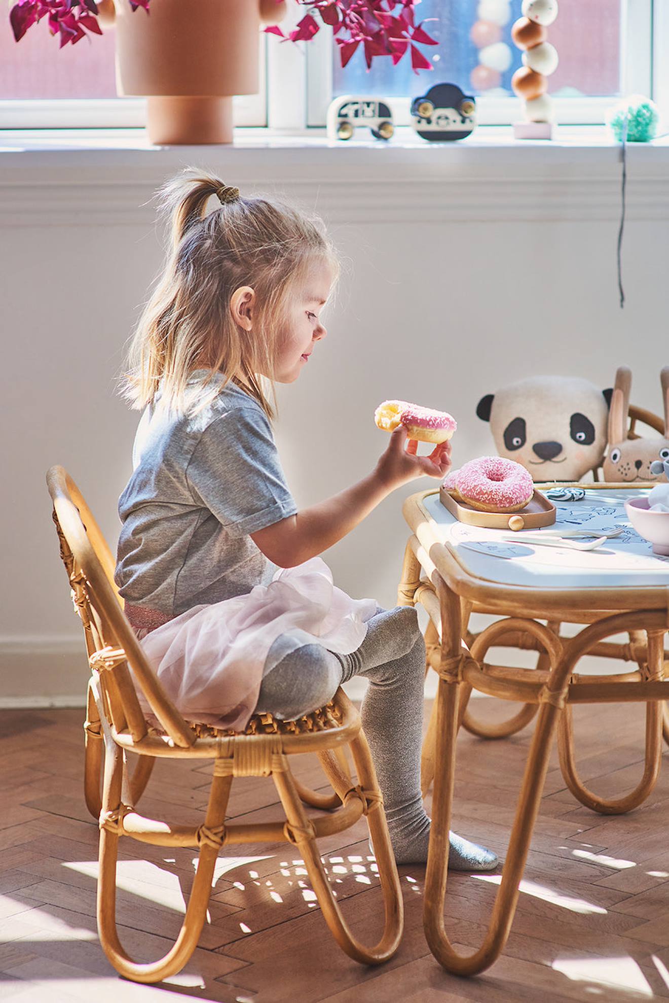 Sets De Table En Silicone Mini Blanc (Oyoy Mini) - Image 3