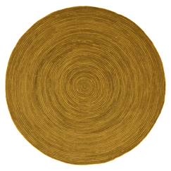 Linge de maison et décoration-Décoration-Tapis rond laine feutrée neethu