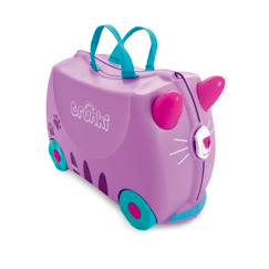 Valise Trunki ride on - Bagage Cabine - Chat  - vertbaudet enfant