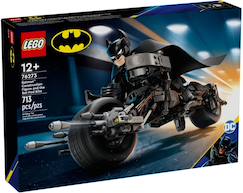 Jouet-Jeux d'imagination-Jeux de construction-Lego dc comics - la figurine de batman à construire et la moto bat-pod - 76273