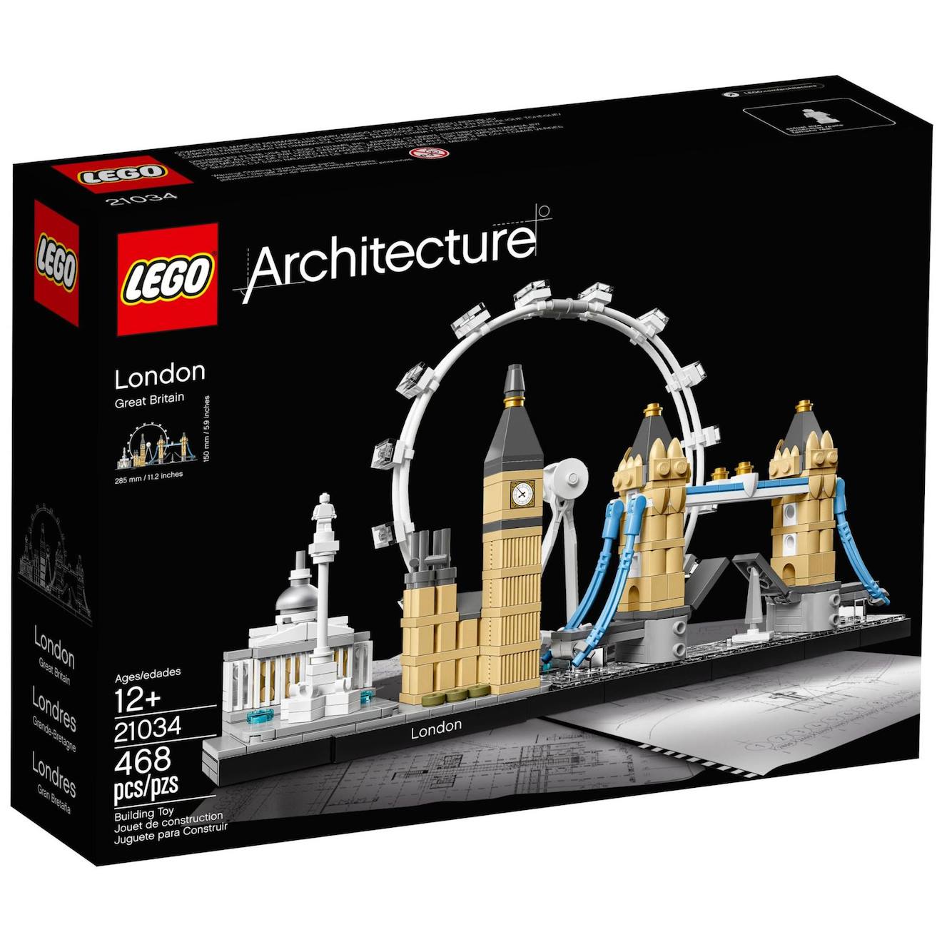 Lego Architecture - Londres Multicolore