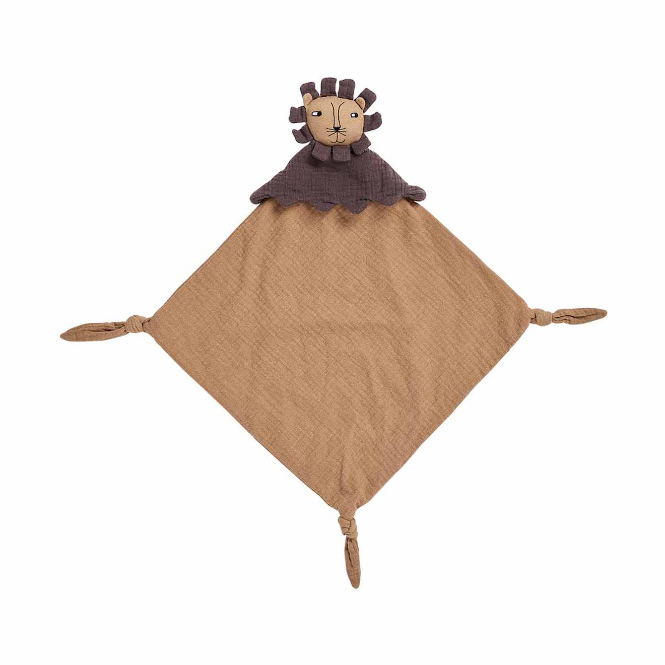 Doudou En Coton Biologique Marron (Oyoy Mini) - Couverture