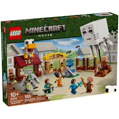 Jouet-Jeux d'imagination-Jeux de construction-Lego minecraft - les ghasts à l'attaque du village - 21273