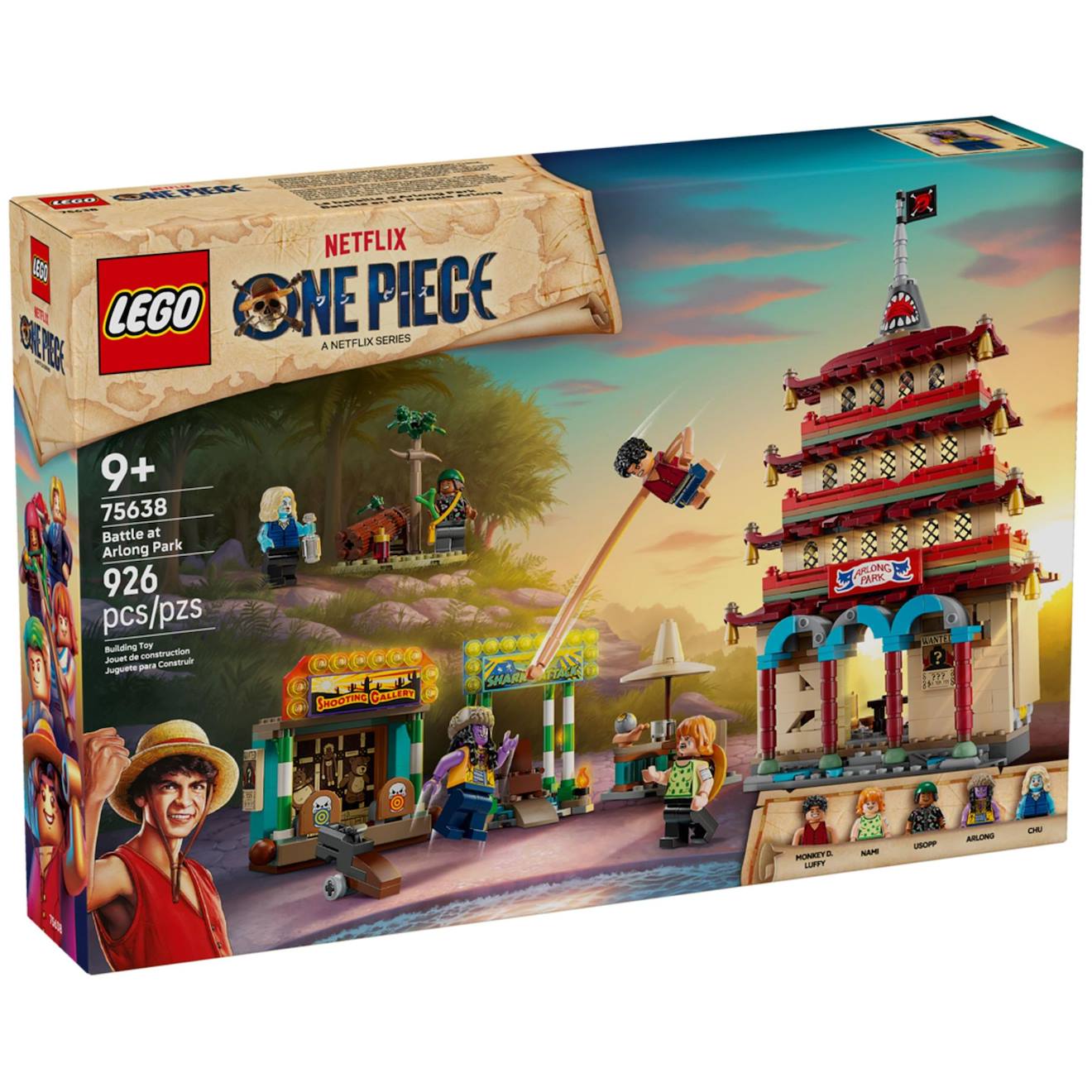 Lego One Piece - La Bataille D'arlong Park - 75638 Multicolore