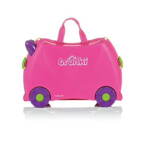 Fille-Accessoires-Valise Trunki ride on - Bagage Cabine - Rose