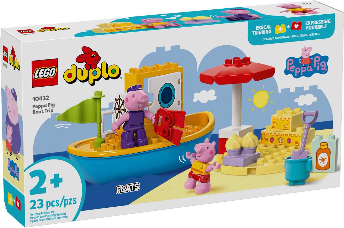 Lego Duplo - Le Voyage En Bateau De Peppa Pig - 10432 Multicolore Lego Duplo - Le Voyage En Bateau De Peppa Pig - 10432 Multicolore